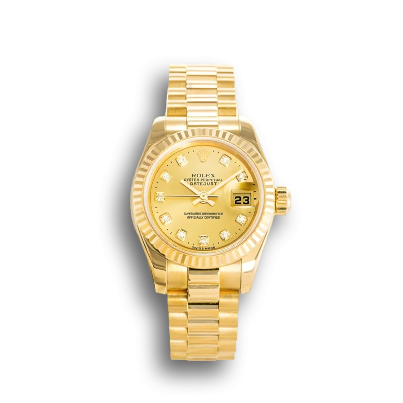 Rolex Datejust Gold Ladies 179178