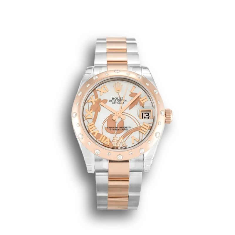 Rolex Datejust Lady Pearl White Floral Dial 178341